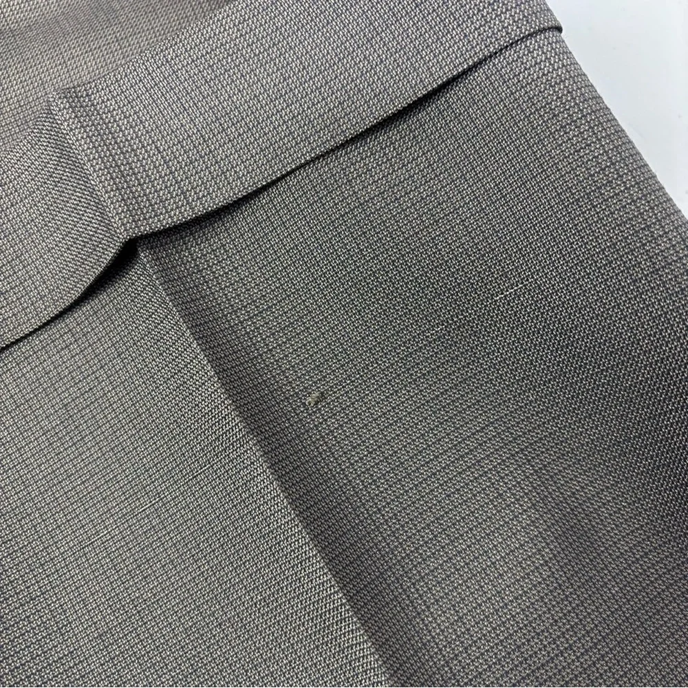 RALPH Ralph Lauren Men's Brown Dress Pants Pleated Front Cuffed Hem Vtg 36x32